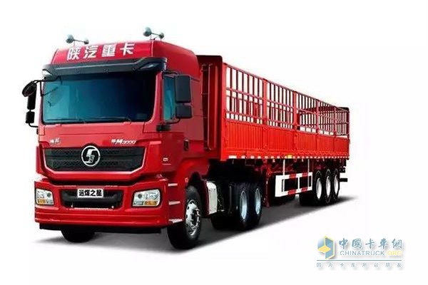 陜汽德龍M3000濰柴動(dòng)力運(yùn)煤車(chē)