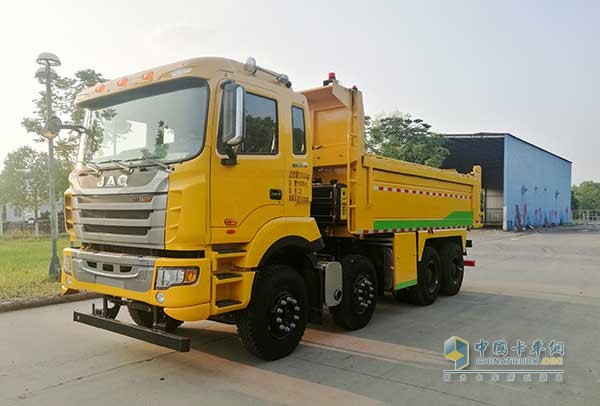江淮格爾發(fā)盾構(gòu)智能渣土車(chē)動(dòng)力足，承載強(qiáng)