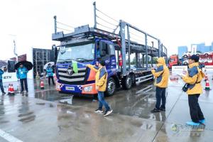 轎運(yùn)車一體化解決方案發(fā)布  2018年中國(guó)高效物流卡車公開(kāi)賽鹽城站舉行