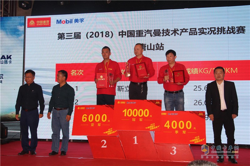 2018中國重汽曼技術產品實況挑戰(zhàn)賽唐山站