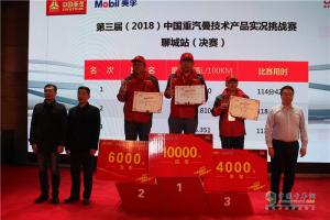 2018中國(guó)重汽曼技術(shù)產(chǎn)品實(shí)況挑戰(zhàn)賽聊城站