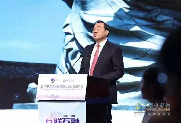 市委書記、市人大常委會主任周鐵根致辭