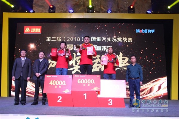 第三屆中國重汽實(shí)況挑戰(zhàn)賽總決賽頒獎(jiǎng)盛典