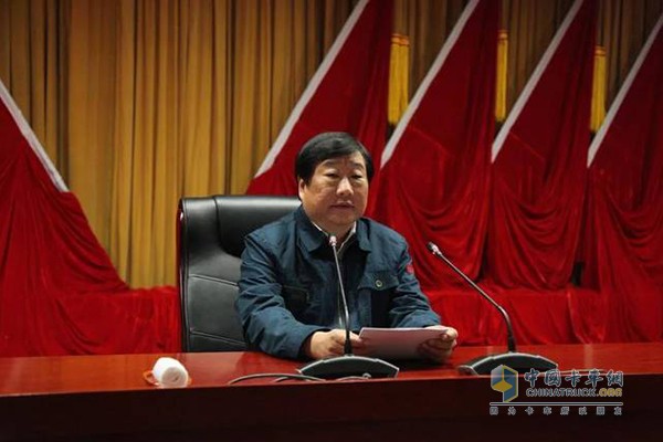 中國(guó)重汽黨委書記、董事長(zhǎng)譚旭光