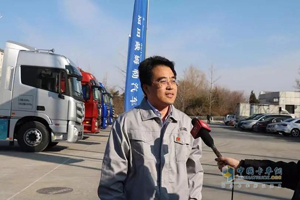 福田汽車集團(tuán)副總經(jīng)理、福田戴姆勒汽車執(zhí)行副總裁張偉