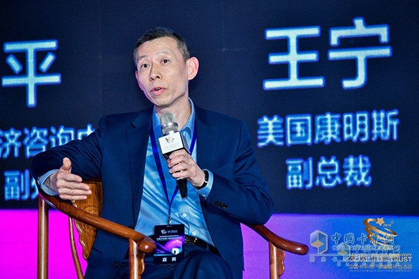 康明斯副總裁、負(fù)責(zé)中國區(qū)零部件業(yè)務(wù)的王寧先生