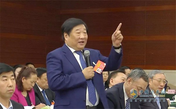 濰柴集團(tuán)的董事長(zhǎng) 譚旭光兩會(huì)發(fā)言