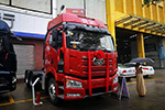 進終端 促銷量  解放篷車“開”進佛山 