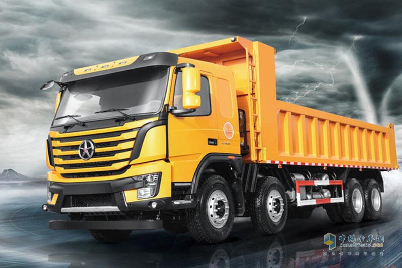 大運重卡 N8V 350馬力 8X4 6.8米自卸車(CGC3310D5DDAD)