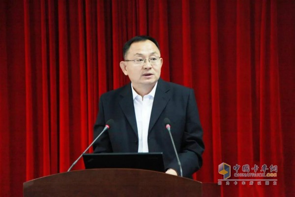 北奔重汽黨委副書記、總經(jīng)理汪寶營