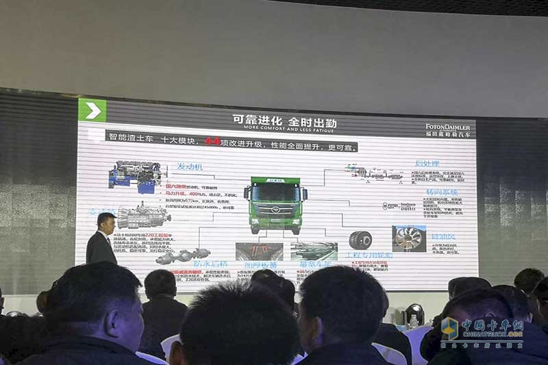 上市即斬獲1280臺訂單  歐曼2019款國六法規(guī)渣土車北京區(qū)域上市