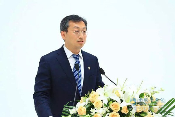 福田汽車黨委書記、總經理鞏月瓊致辭