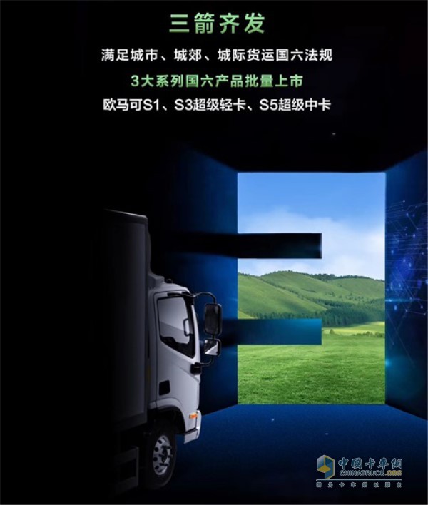 歐馬可將發(fā)布城市、城郊、城際貨運(yùn)領(lǐng)域國六車型