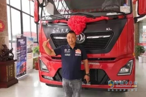東風天龍中國卡車駕駛員大賽江蘇鹽城站選手朱文來