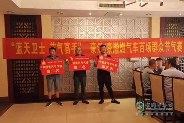 “藍天衛(wèi)士，節(jié)氣高手”節(jié)氣賽前三名