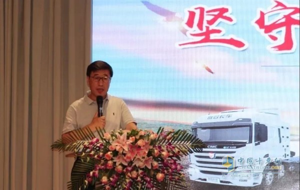 中集集團(tuán)副總裁、中集聯(lián)合卡車董事長(zhǎng)兼總經(jīng)理李胤輝博士