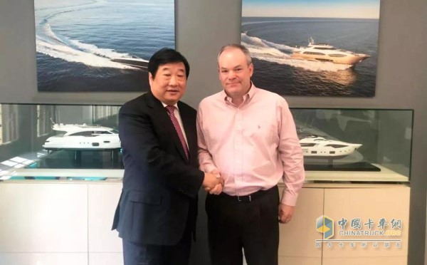 譚旭光會(huì)見(jiàn)了西港集團(tuán)CEO David Johnson