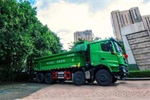北奔V3渣土車在寧波地區(qū)全新發(fā)布，現(xiàn)場簽約達395臺！