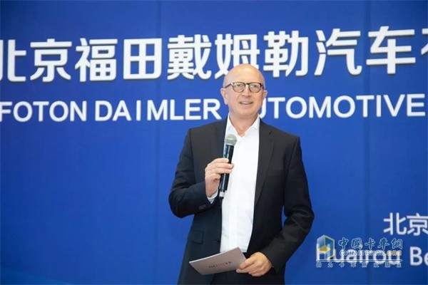 戴姆勒卡車董事會成員，產(chǎn)品工程和全球采購及中國區(qū)業(yè)務(wù)負(fù)責(zé)人安世昀
