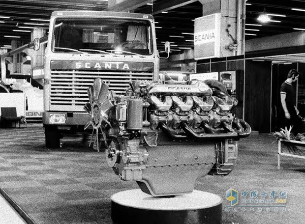 1969年，斯堪尼亞V8在德國IAA車展上首次亮相