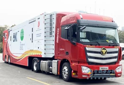 福田戴姆勒汽車(chē)攜手華為率先開(kāi)啟5G環(huán)境下V2X新時(shí)代，將5G技術(shù)融入歐曼超級(jí)重卡