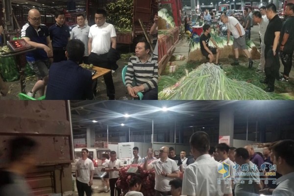 奧鈴深夜走訪一線市場調研