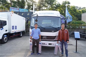 現(xiàn)代商用車價(jià)值體驗(yàn)暨司機(jī)關(guān)愛行動打卡廣州站，現(xiàn)場歡樂多