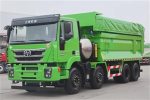 上汽紅巖國六LNG自卸車，以性能優(yōu)勢(shì)為刃  劍指國六時(shí)代