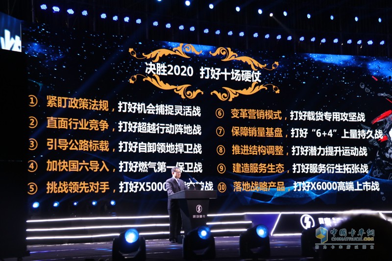 全力以赴挑戰(zhàn)2020年18萬(wàn)輛！陜汽重卡出發(fā)啦！