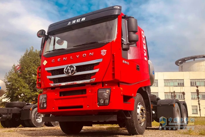 上汽紅巖 紅巖杰獅C6 牽引車(chē) 燃?xì)廛?chē)