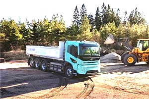 沃爾沃卡車推出首款重型電動(dòng)概念卡車，為簡(jiǎn)化作業(yè)開辟新可能