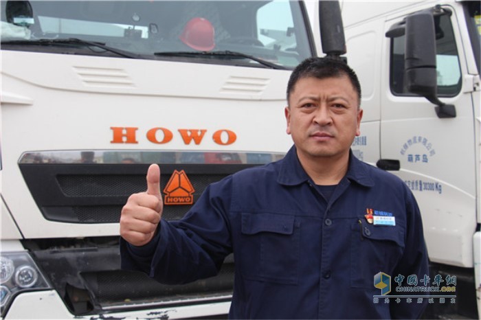 航錦物流有限公司車隊隊長韓斌
