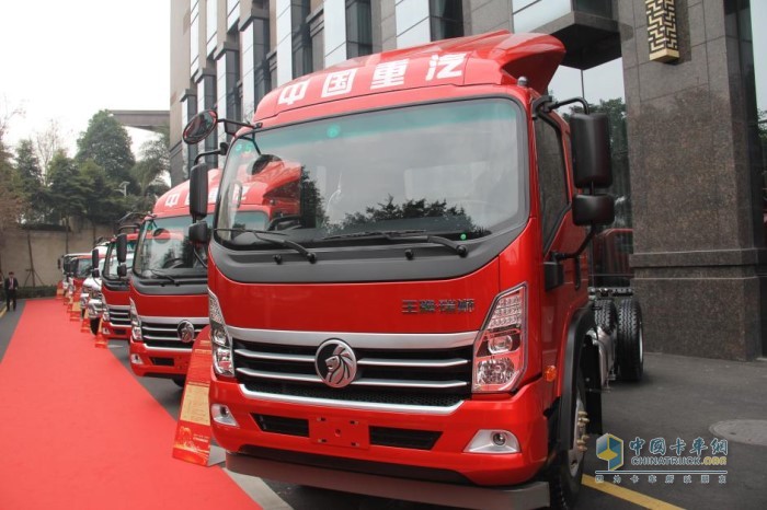 中國(guó)重汽王牌商用車全品系車型