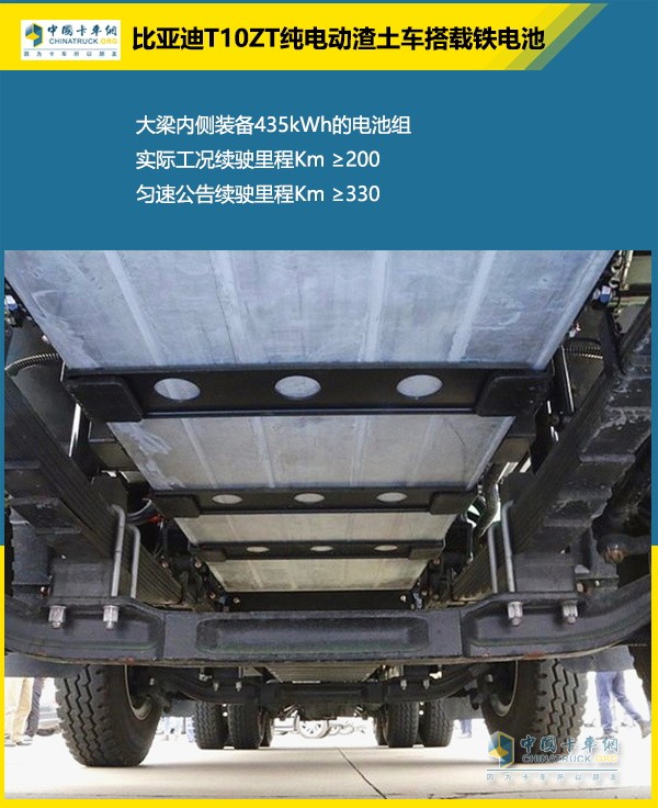 比亞迪T10ZT純電動渣土車