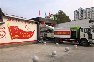 從抑塵到消毒，解放灑水抑塵車防疫消毒實力為人民服務！