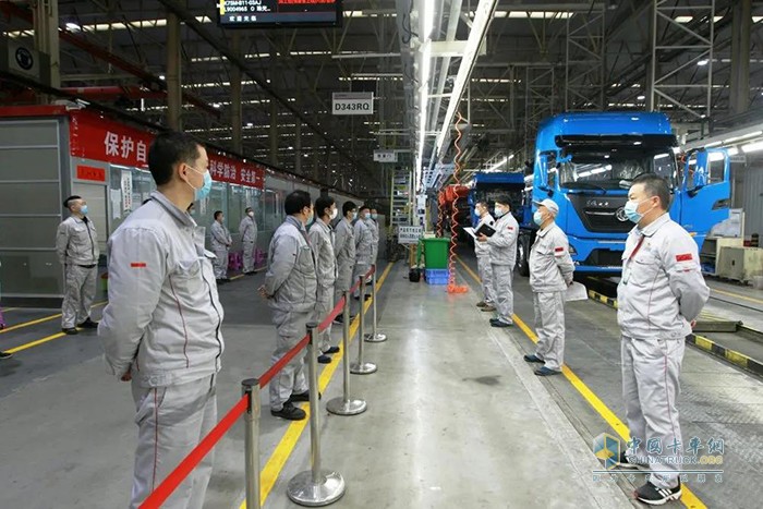 工廠在保證防疫車輛生產(chǎn)外，正逐步恢復(fù)日常產(chǎn)能