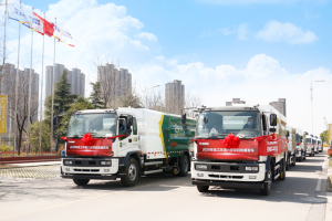 春風又綠江南岸，批量徐工環(huán)衛(wèi)車進駐六安！
