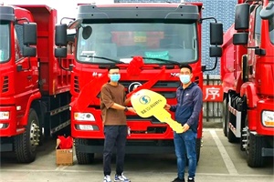 陜汽商用車軒德6系4×2自卸車實力強勁，助力森林防火工作