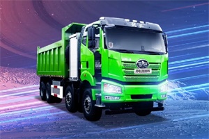 解放J6P 8X4純電動(dòng)自卸車，助你悶聲發(fā)大財(cái)！