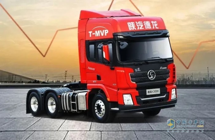 德龍X3000  6×4鉅惠版牽引車(chē)套色外觀