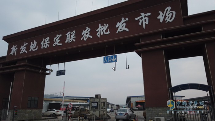 王雄偉幾乎每天都要到新發(fā)地保定聯(lián)農(nóng)批發(fā)市場進(jìn)貨