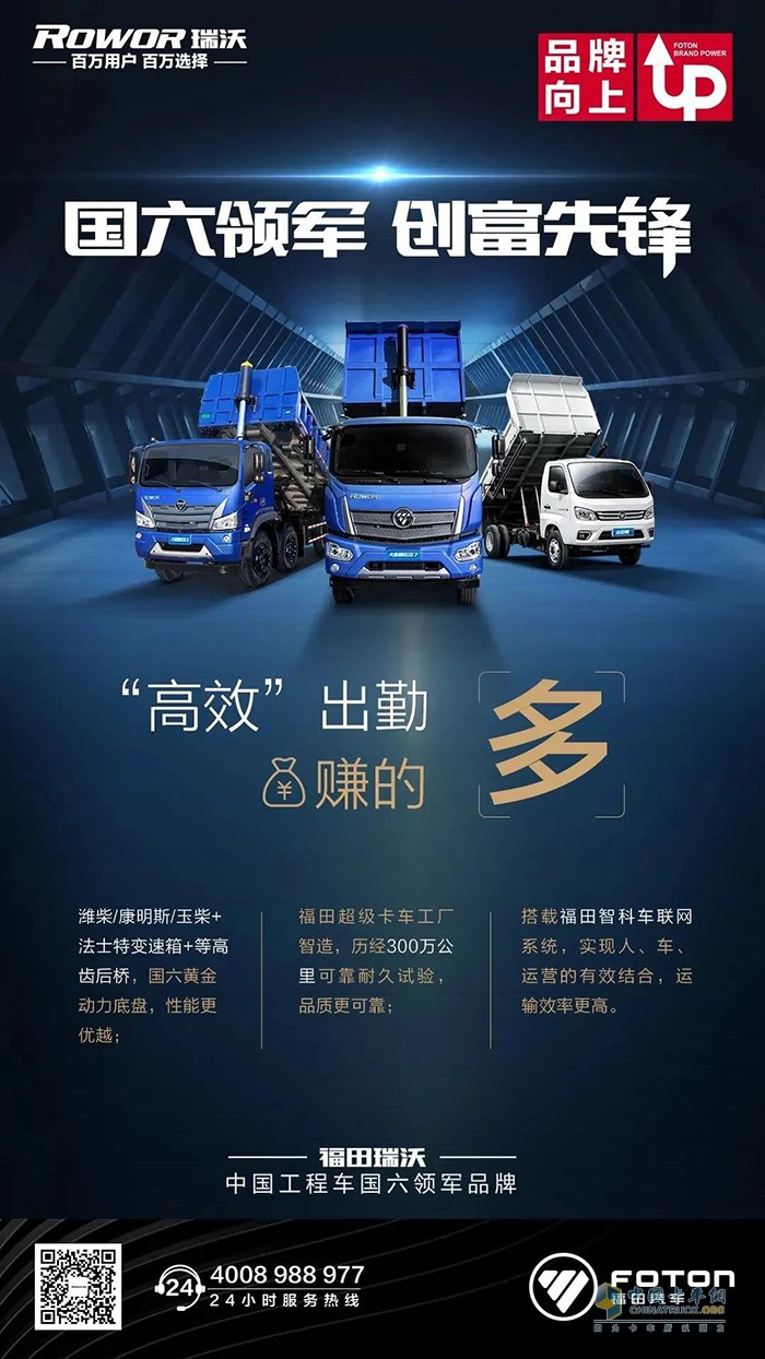 福田瑞沃工程車