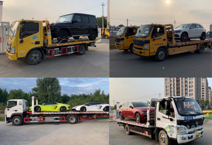 歐馬可清障車車隊助力豪華品牌展車運輸