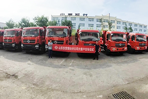 煙臺(tái)物流企業(yè)批量訂購(gòu)東風(fēng)商用車
