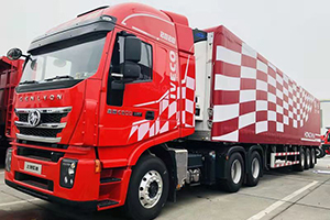 “雙十一”大戰(zhàn)正酣，紅巖杰獅2020 AMT牽引車為卡友“保駕護(hù)航”