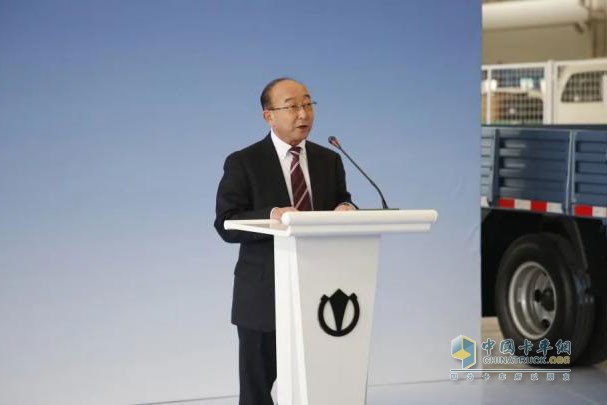 五十鈴（中國）發(fā)動機(jī)有限公司董事長林修一先生致辭