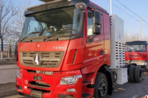 發(fā)力新能源，北奔重汽首臺100KW級氫燃料電池環(huán)衛(wèi)重卡下線