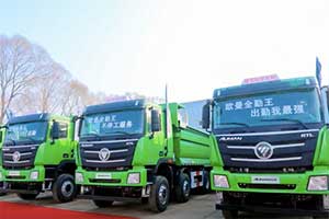 開工牛事，歐曼簽下600臺(tái)全勤王渣土車“牛單”靠的是品質(zhì)