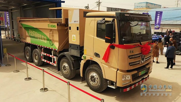 徐工新能源換電渣土車