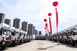 50輛智能渣土車交付 東風(fēng)商用車助力武漢打贏“藍天保衛(wèi)戰(zhàn)”!